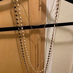 Stella and Dot Layered Cascading Necklaces